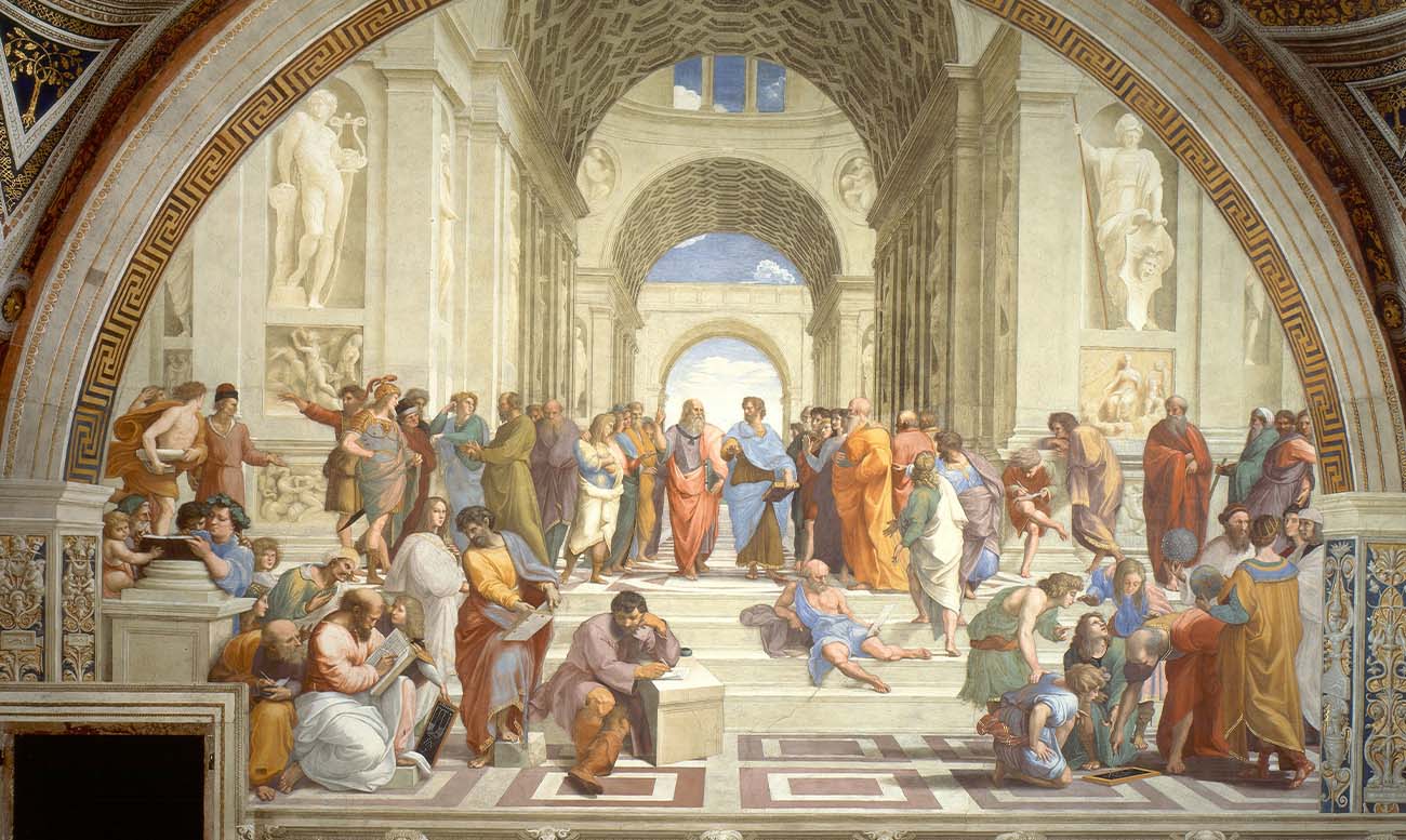 scoala din atena (1508 1511), rafael