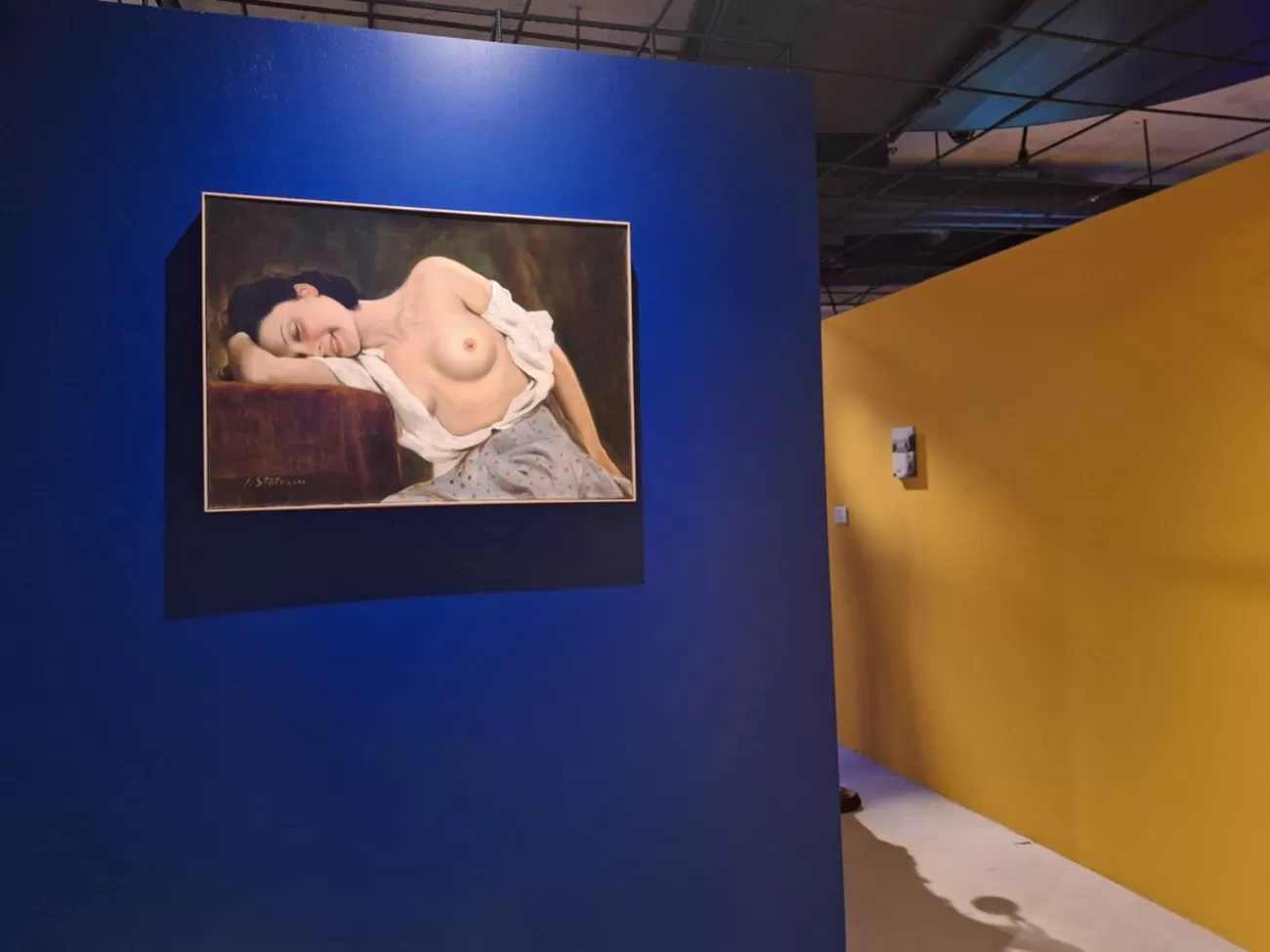 splashhh6, ion stătescu, visul, ulei pe panza