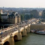 the pont neuf wrapped, christo et jeanne claude, 1985, foto wolfgang volz