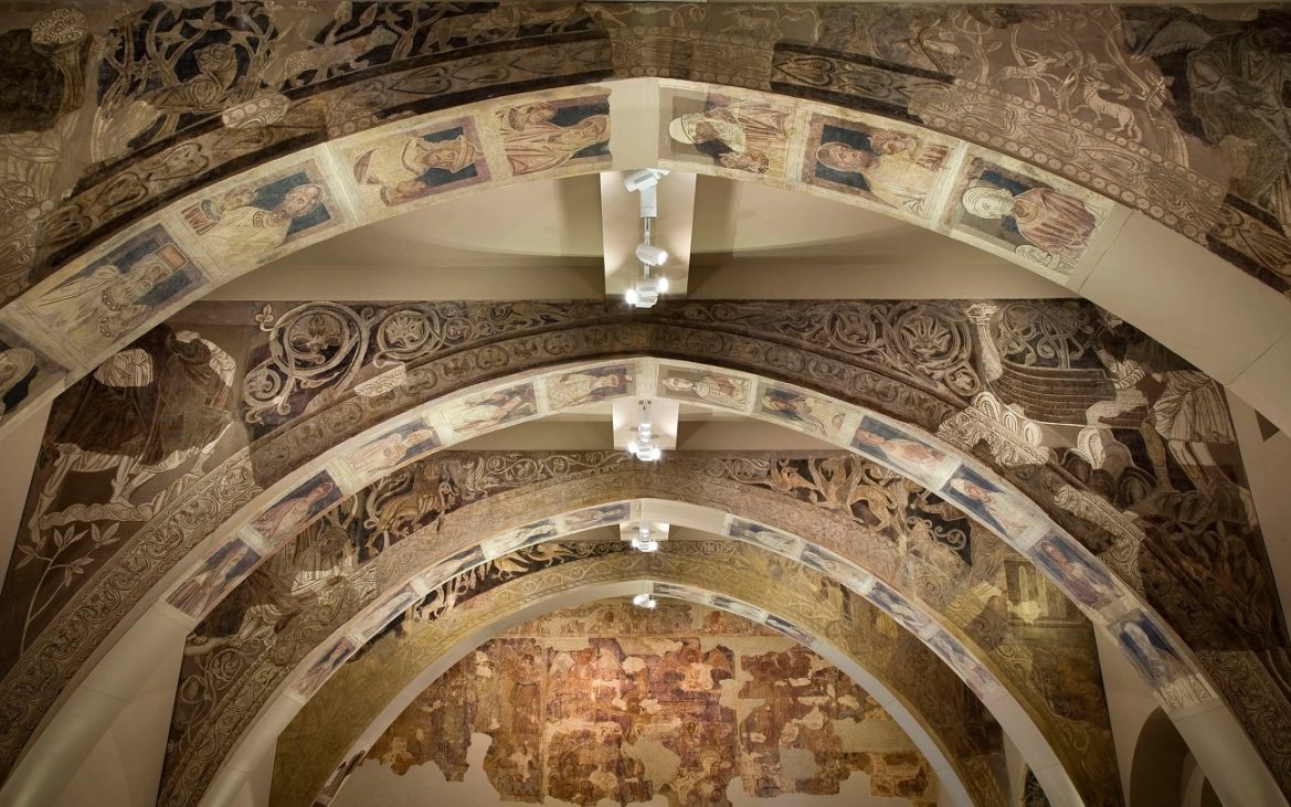 picturi murale, manastirea sijena