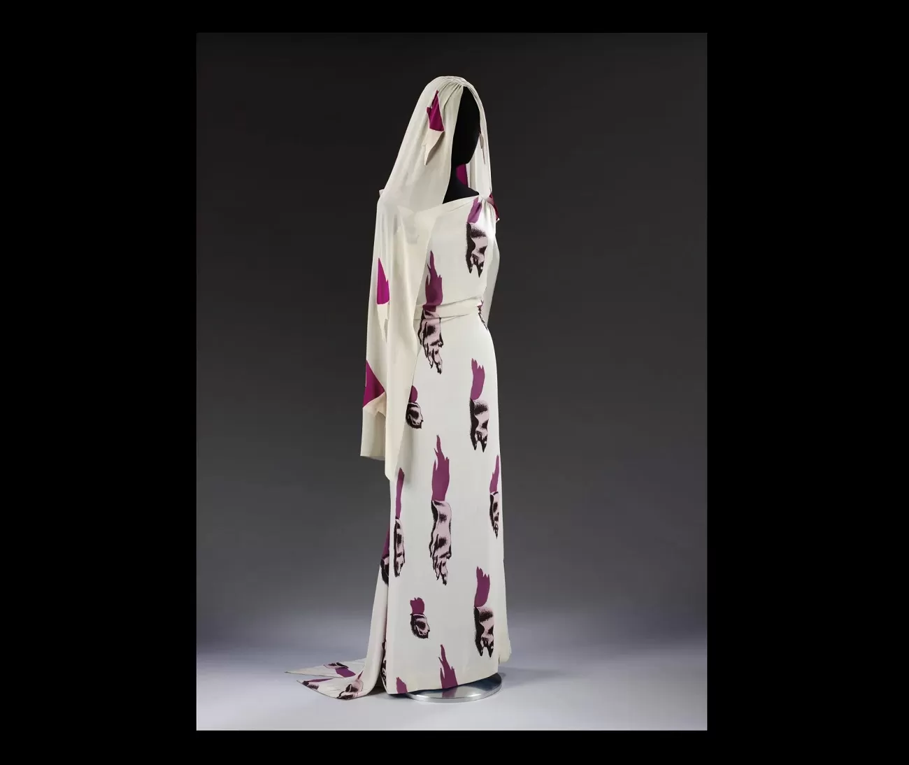 rochie, elsa schiaparelli 1938, circus collection, dali