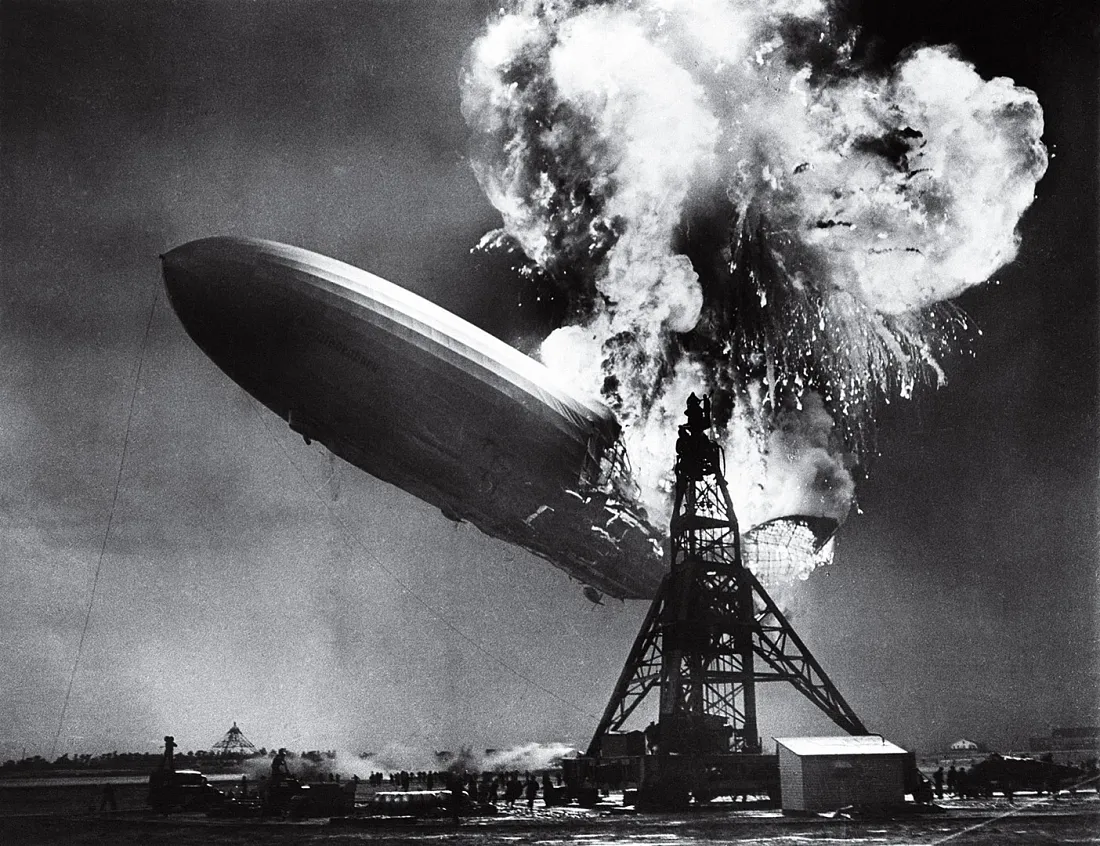 sam shere, hindenburg