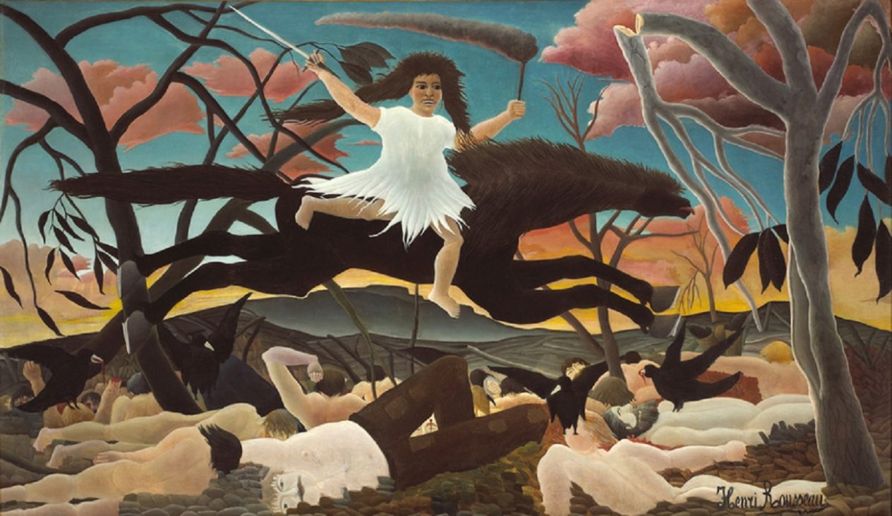 la guerre, henri rousseau, musee dorsay