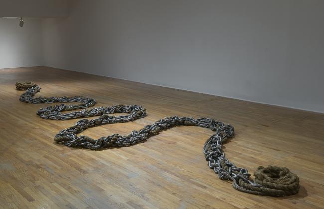 maren hassinger, river, 1972 2011
