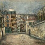 maurice utrillo, rue du mont cenis, 1914