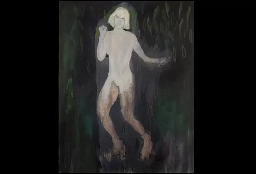 peter doig, fall in new york (central park), 2002–2012
