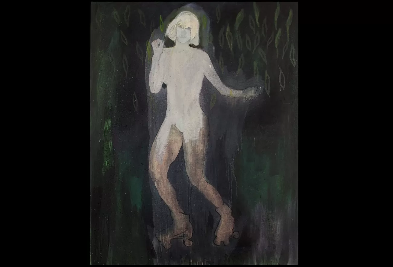 peter doig, fall in new york (central park), 2002–2012
