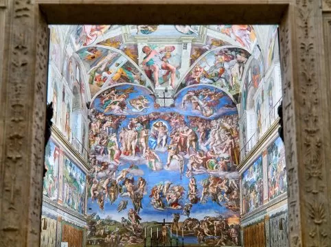 rome,lazio,italy.,the,vatican,museums,in,vatican,city.,sistine