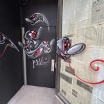 mural masquerade, kenny scharf