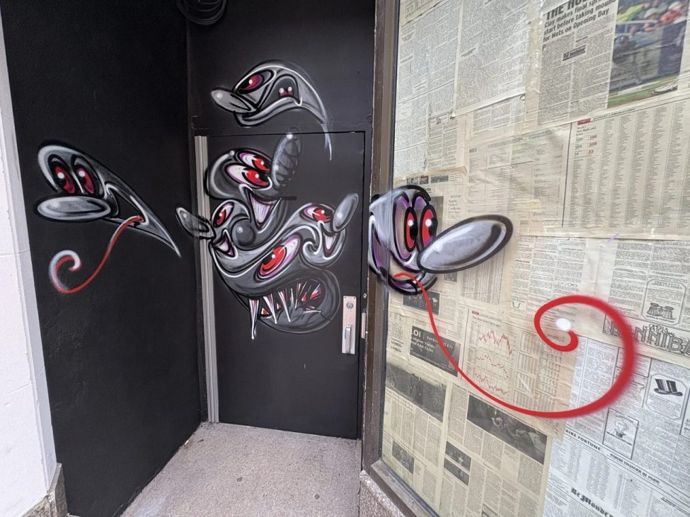 mural masquerade, kenny scharf