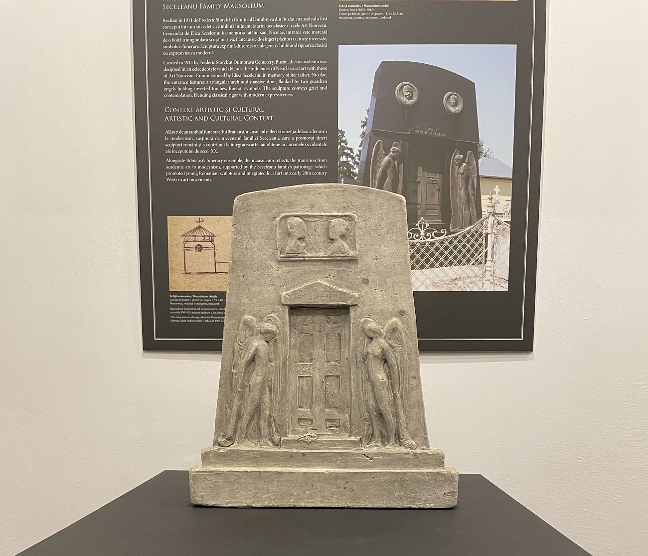 3 arta funerara, frederic storck, curatorial