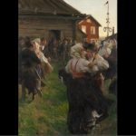 anders zorn, mittsommertanz, 1897