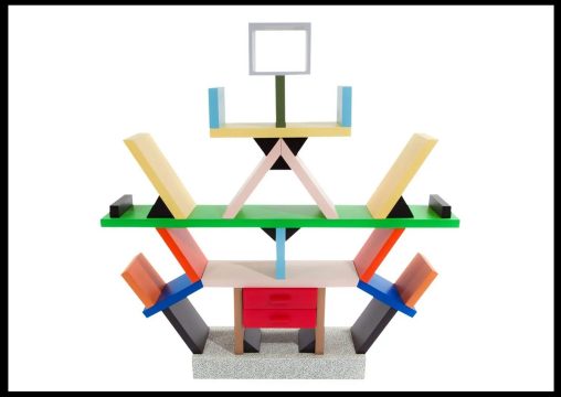 carlton bookcase, ettore sottsass, memphis group