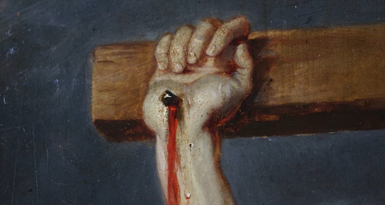 christ en croix, detaliu, rubens,