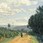 corot, les hauteurs de sèvres le chemin troyon