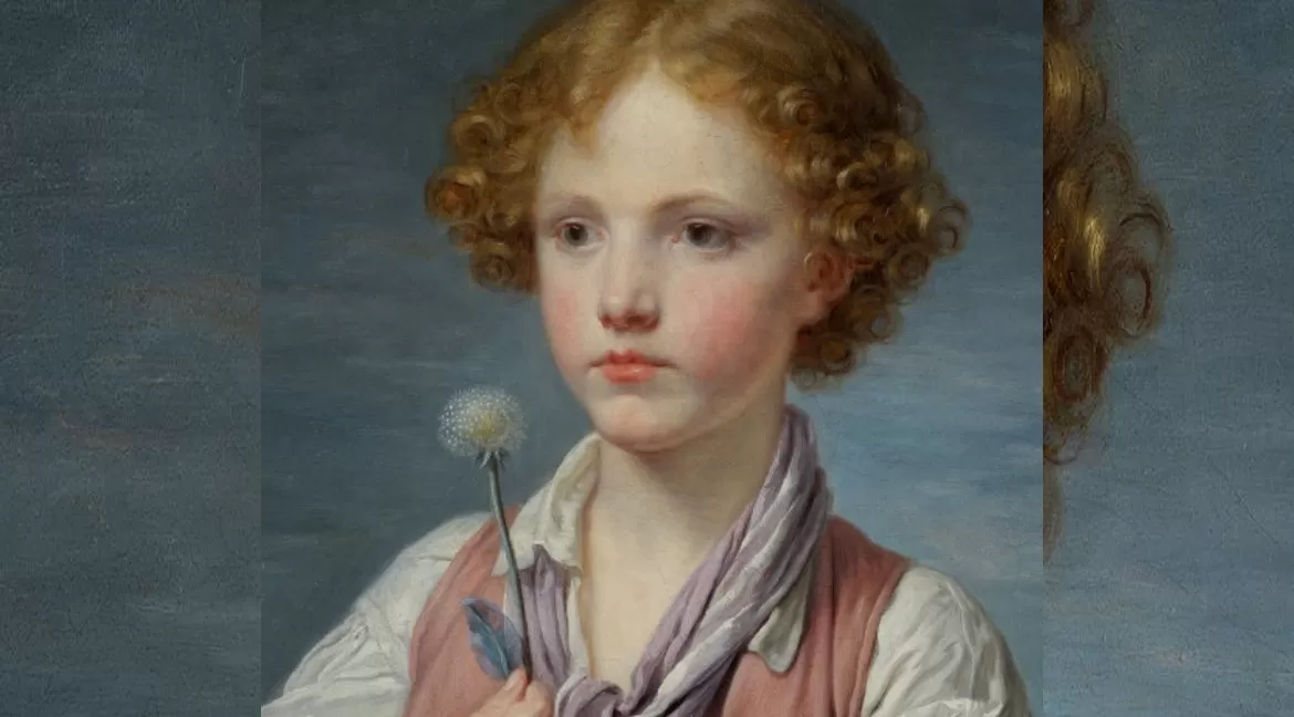 greuze, jeune berger qui tente le sort pour savoir s’il est aimé de sa bergère, 1760 1761