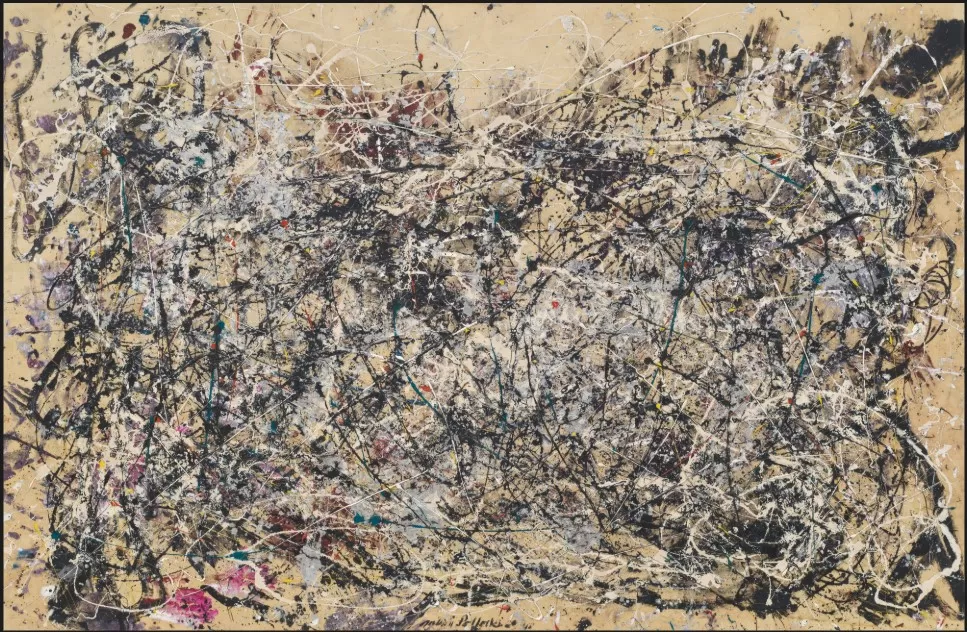 jackson pollock, number 1a, 1948, moma