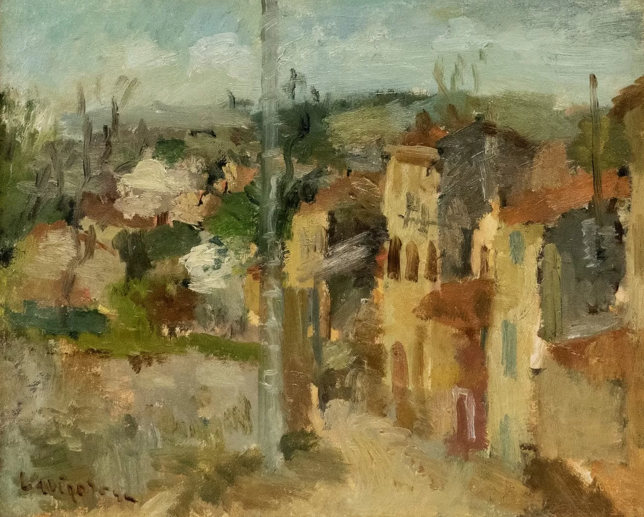 lucian grigorescu, peisaj, alis