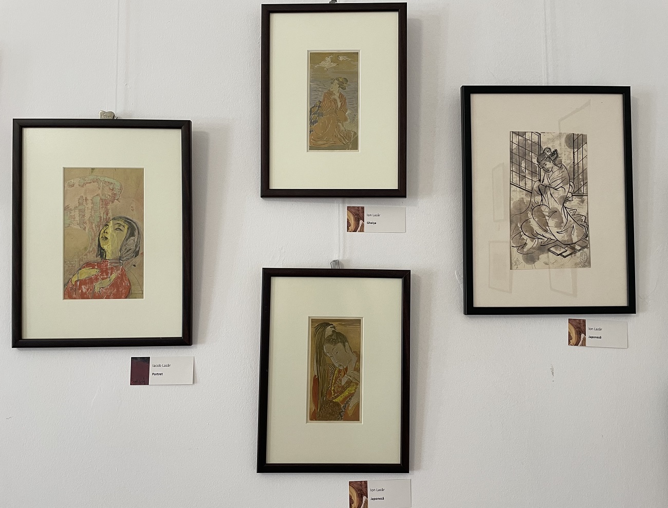 lucrări de iacob și ion lazăr, curatorial