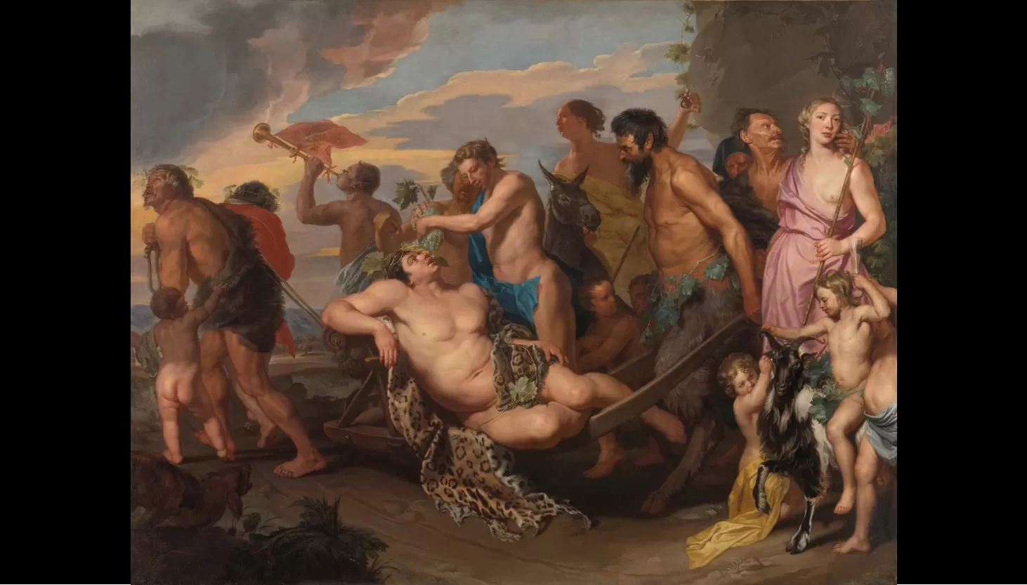 michaelina wautier, the triumph of bacchus