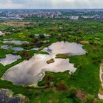 drone,shots,of,delta,vacaresti,(parcul,natural,vacaresti),,bucharest,,romania