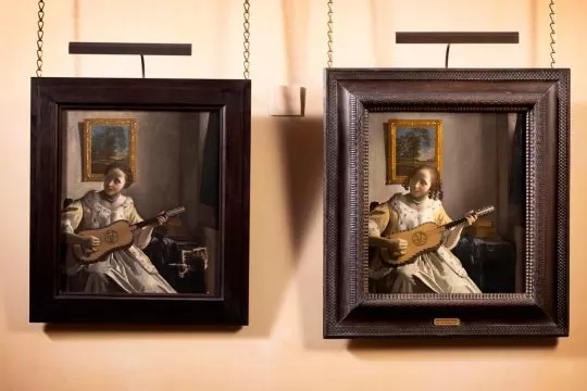 vermeer the guitar player