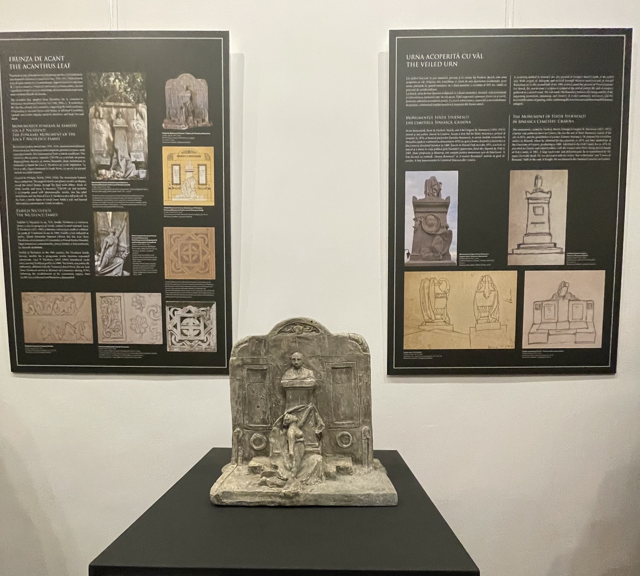 arta funerara, frederic storck, curatorial