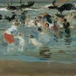 sorolla, playa de valencia 1904