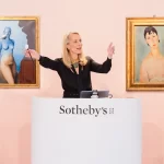 auctioneer aurelie vandevoorde, magritte, modigliani, thomas ledoux, sothebys