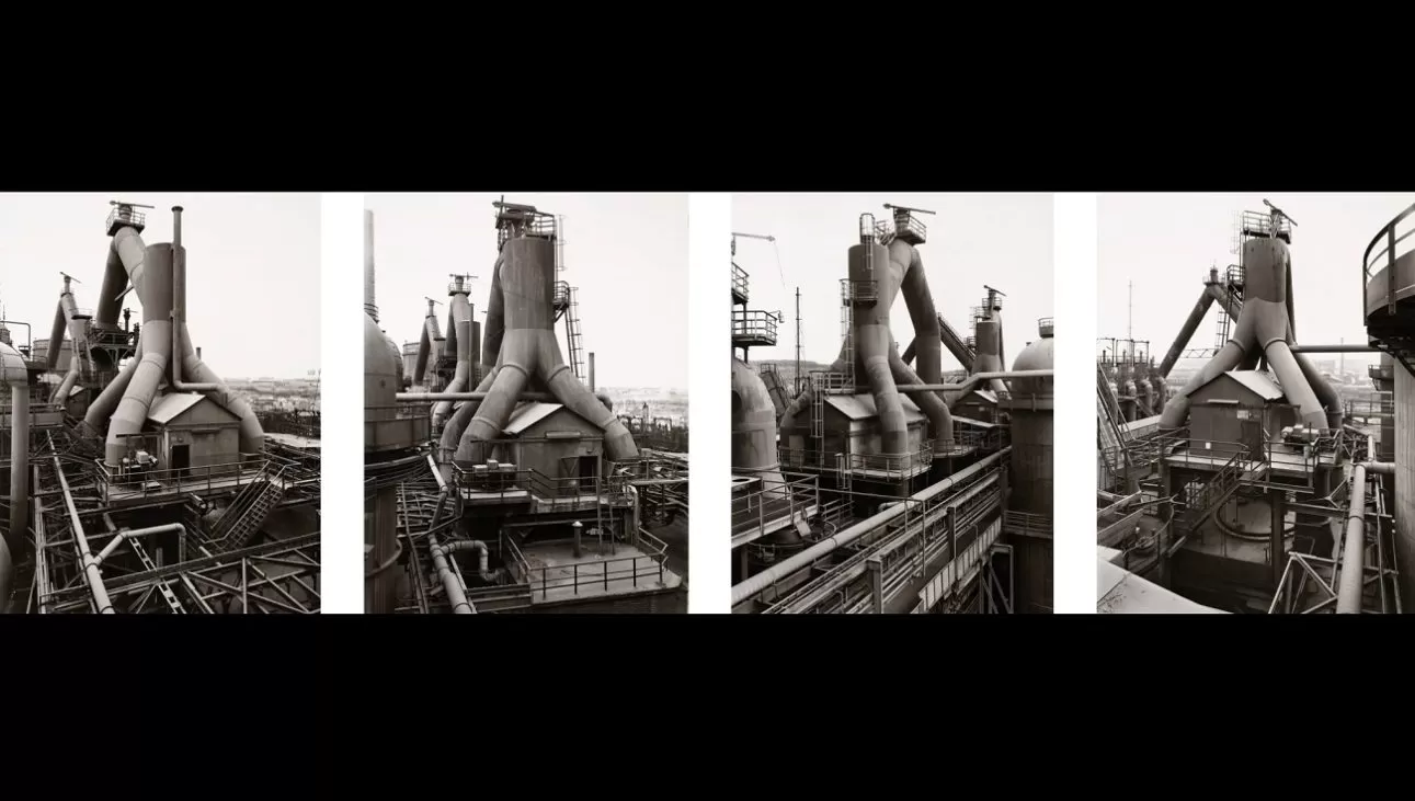 bernd hilla becher, blast furnaces, völklingen, saar district, 1986