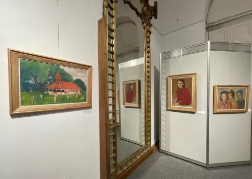 centenar marin petre constantin, palatul sutu, curatorial