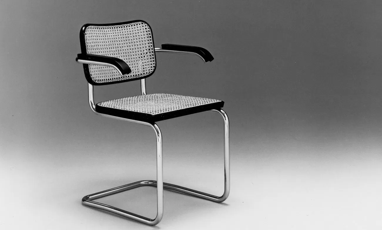 cesca chair, 1928, marcel breuer