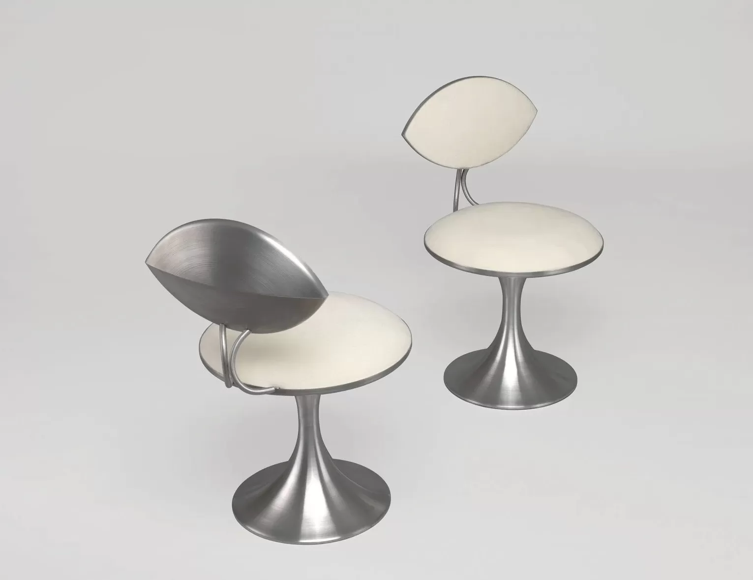 frank lloyd wright, café chairs pentru solomon r. guggenheim museum