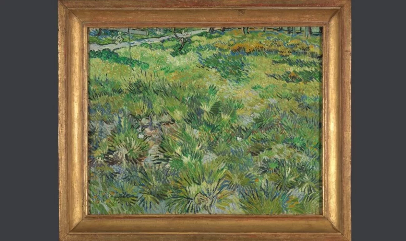 hautes herbes et papillons van gogh