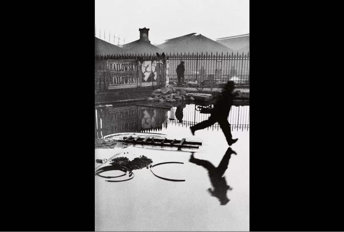 henri cartier bresson, behind the gare saint lazare, 1932