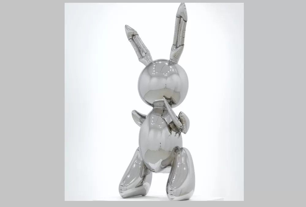 jeff koons, rabbit, 1986