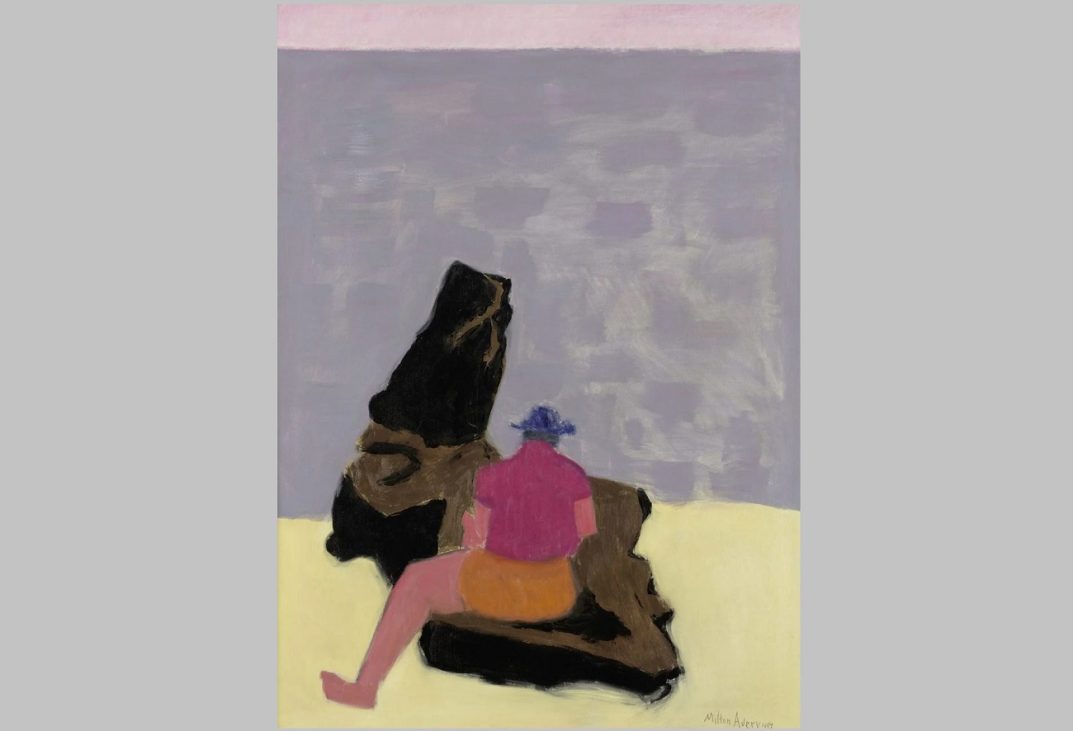 milton avery, figure on the jetty (1957)