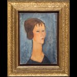 modigliani, jeune fille aux macarons