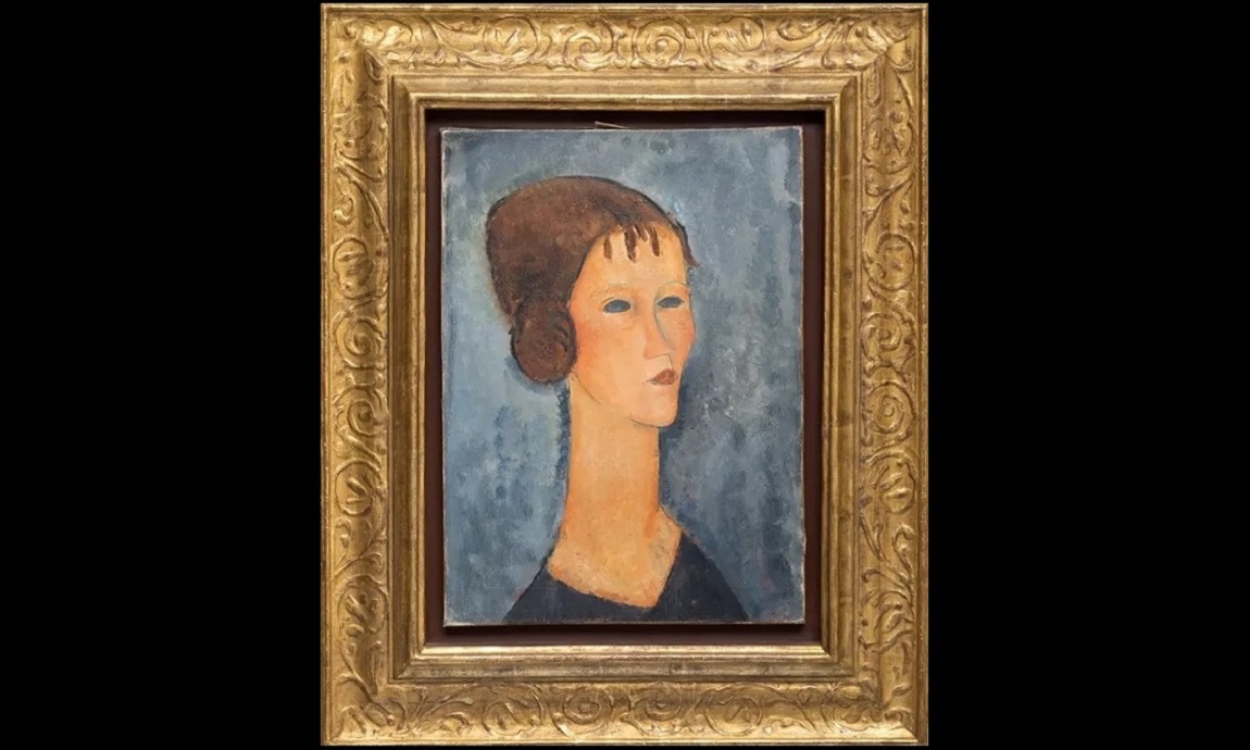 modigliani, jeune fille aux macarons