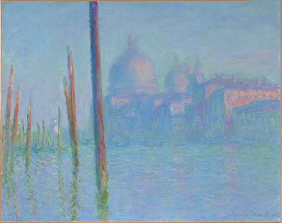 monet, the grand canal, venice, 1908