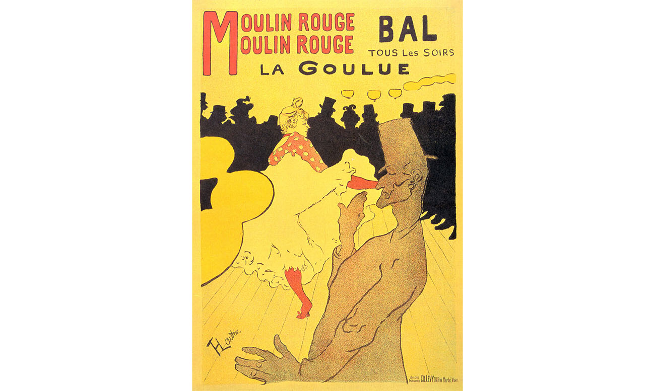moulin rouge la goulue, henri de toulouse lautrec
