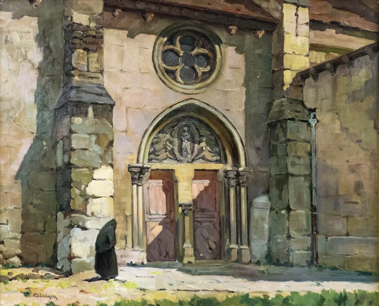 nicolae darascu, eglise a auvers sur oise