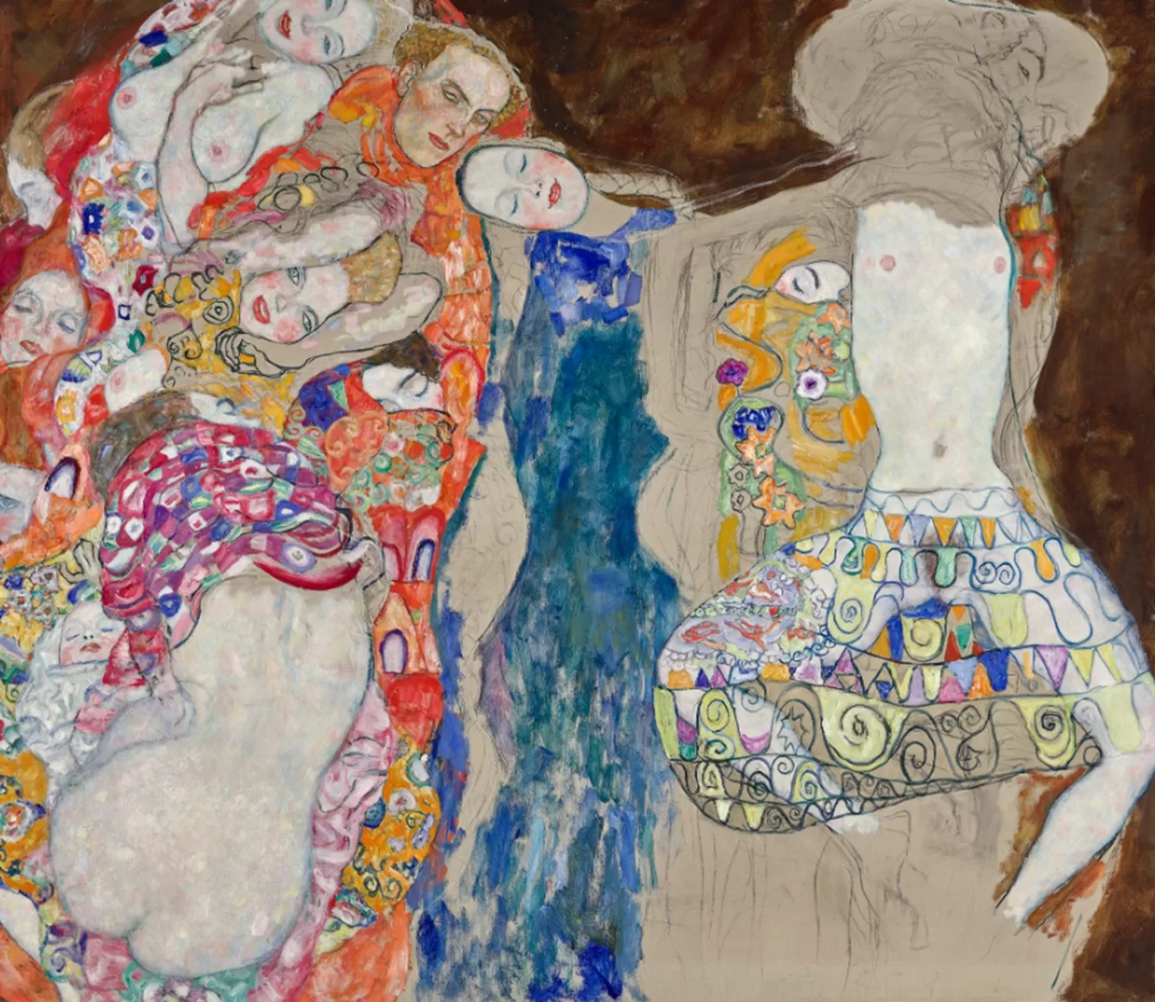 the bride, klimt