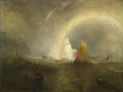 the wreck buoy, joseph mallord william turner. c. national museums liverpool