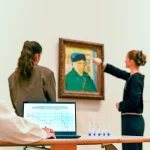 autoportret van gogh, courtauld gallery