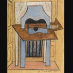 natura moarta cu chitara, pablo picasso 1919