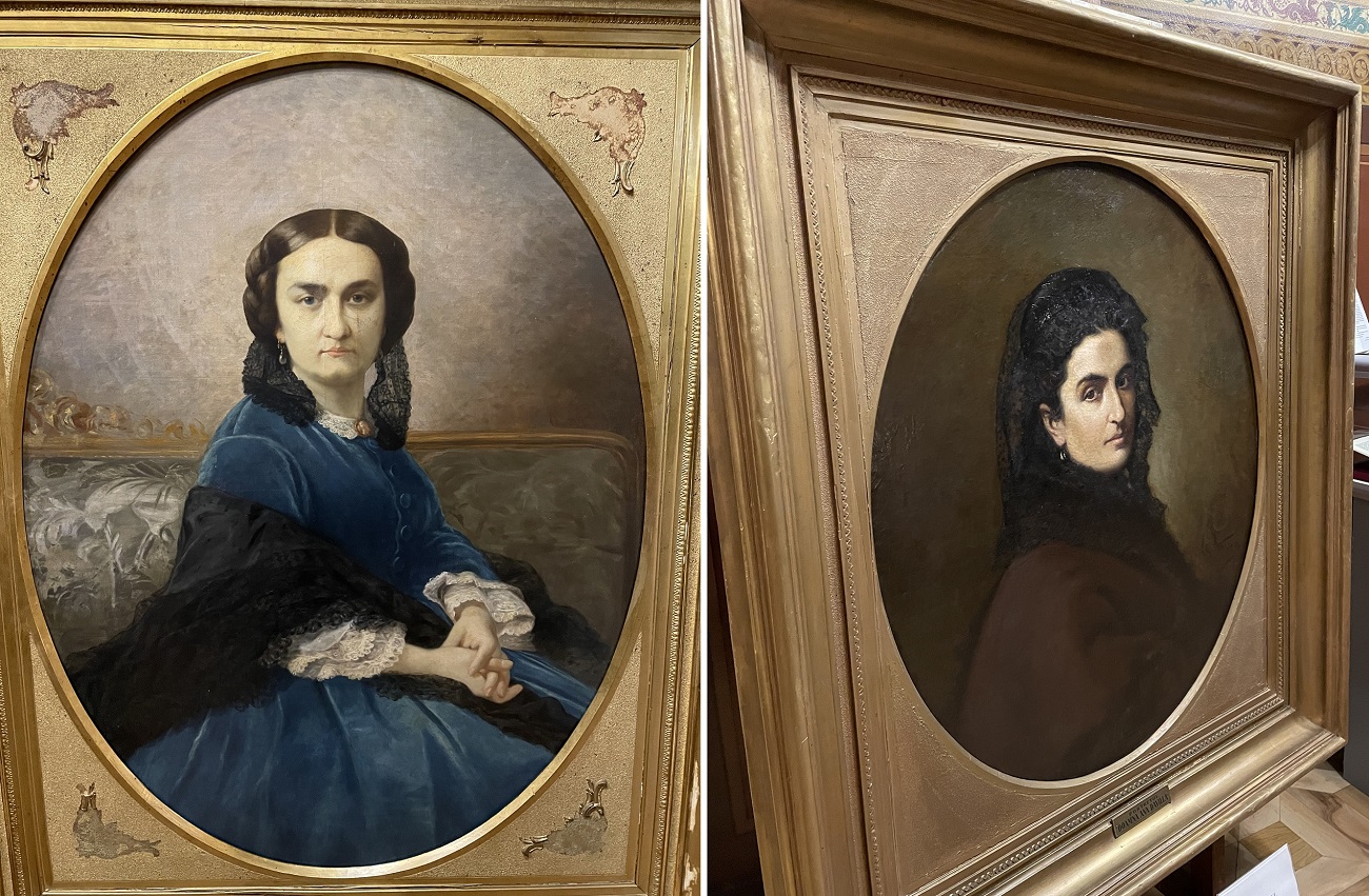 portrete maria davila ana davila, theodor aman, curatorial