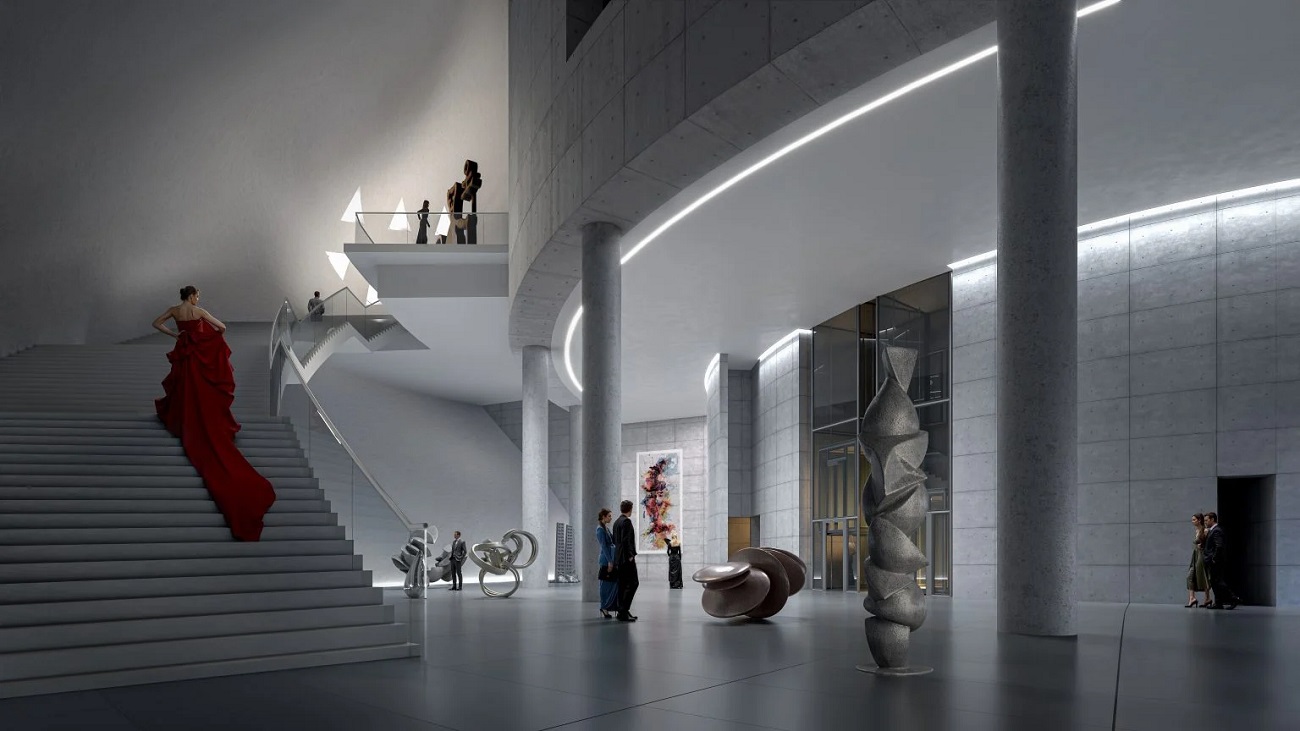 randare, dubai museum of art, interior
