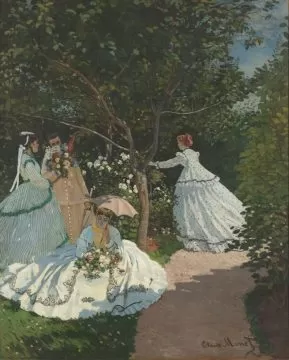 femmes au jardin