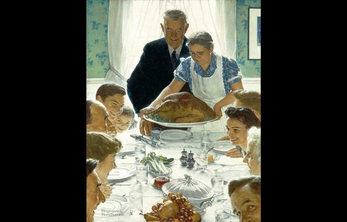 freedom from want, norman rockwell museum